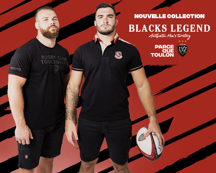 T-Shirt RCT Toulon Officiel - Rugby Club Toulonnais - Taille S - Collection Hungaria